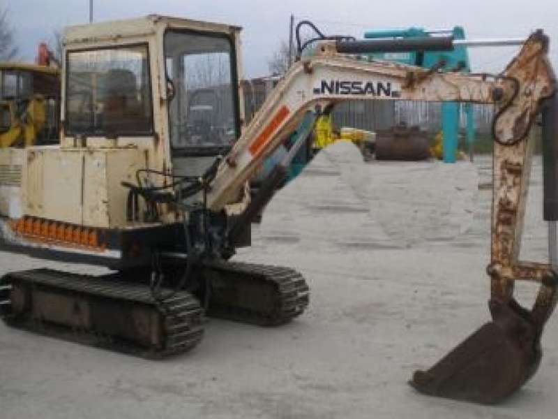 Nissan n250 mini excavator #7
