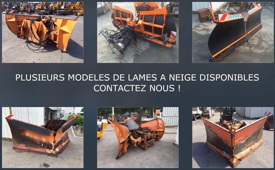 The different snow plows available