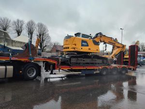 Arrivé pelle Liebherr 920