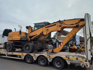 Arrivé pelle Liebherr 316