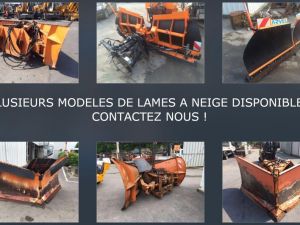The different snow plows available