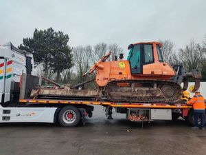 Départ Bulldozer FIAT HITACHI D180